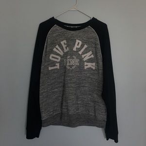 LOVE PINK Sweatshirt by Victoria’s Secret pink.